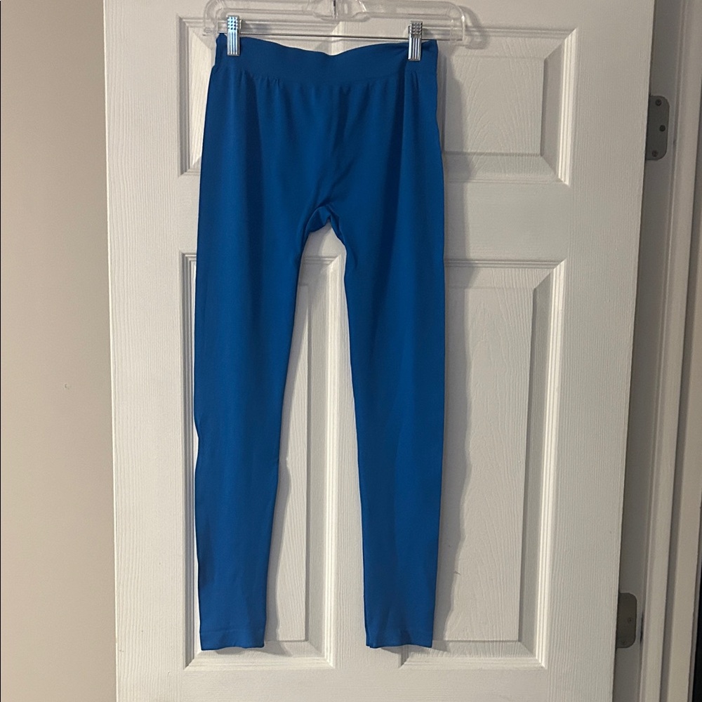 Blue Active Leggings